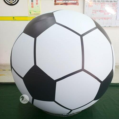 Classic Size 5 Football Giant Inflatable Ornaments Soccer Outdoor Activities Advertising Decoration