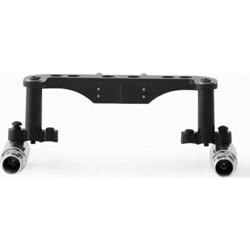 Racing Car Exhaust Pipe License Plate Frame Set for 1/10 RC Drift Car Accessories Parts