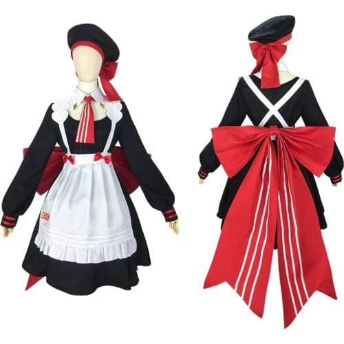 Game KFC Genshin Impact Noelle Cosplay Costume Game Cosplay Maid Costume For Women Lolita Dress Girl Jk Uniform With Hat Outfit