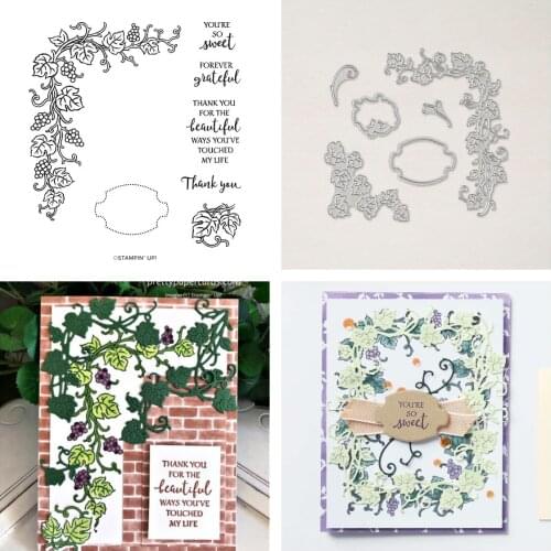 Lace Decoration Flower Cutting Dies and Stamps Scrapbook Dariy Decoration Stencil Embossing Template Diy Greeting Card Handmad