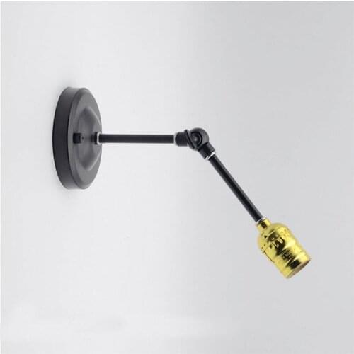 Retro lamp base E27 wall lamp holder lampholder e27 Lighting fittings 5pcs