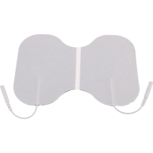 1Pcs Reusable TENS Electrode Pads Unit Electrodes Wide USE Self-Adhesive Electrode Waist Replacement Pads