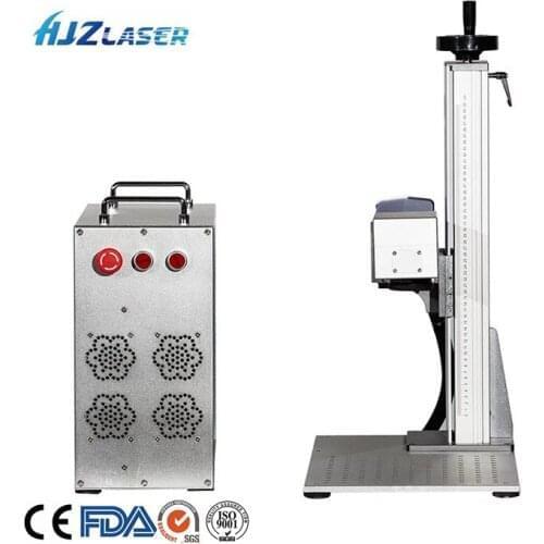 Easy carry and fast ship 20W 30W portable laser metal marker fiber laser marking machine