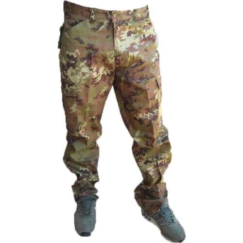 Casual pants Italian army vegetato ordinance original Cotton army