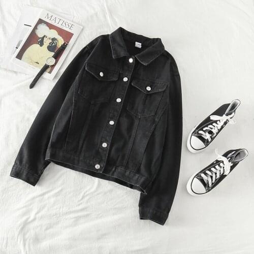 Side With Me Womens Denim Jackets