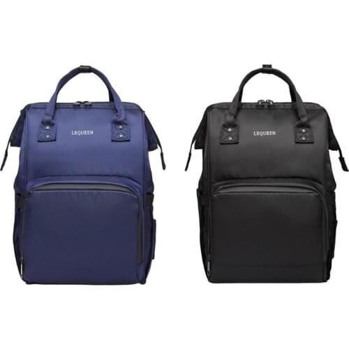 LEQUEEN Diaper Baby Organizer Bag Mom Maternity Stroller Bag Nappy Wet Bag Large Capacity Waterproof Travel Changing Backpack