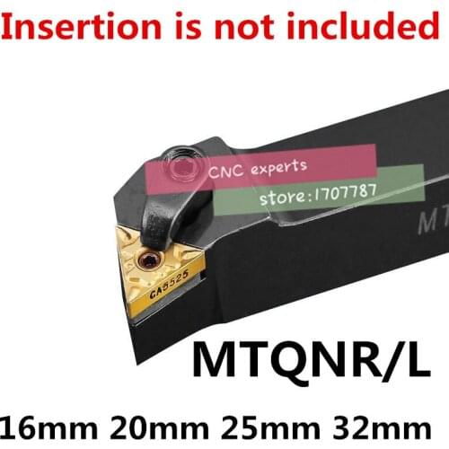 1PCS MTQNR1616H16 MTQNR2020K16 MTQNR2525M16 MTQNR3232P16 MTQNL1616H16 MTQNL CNC Lathe Cutting Tools External Turning Tool Holder