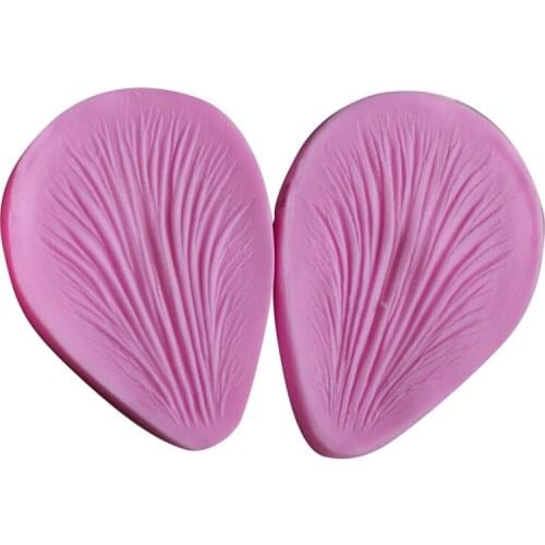 All Purpose Petal Veiner Silicone Double Side Veiner Flower Cutter cake mold decorating tools chocolate gumpaste mold