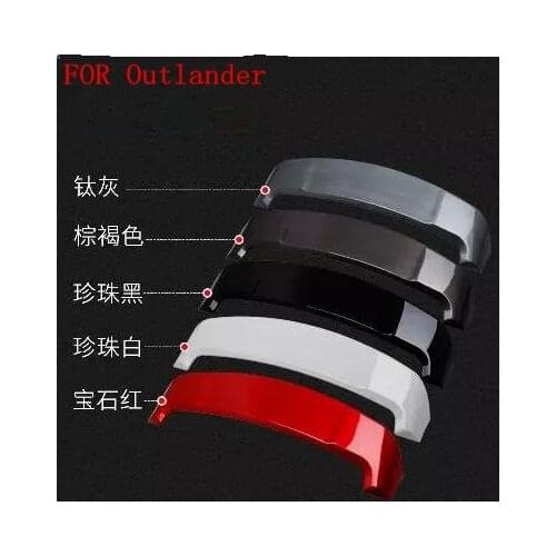 High quality ABS punch-free plastic rear tail guide lip flap rear spoiler for Mitsubishi Outlander 2016 2017 2018 car shape