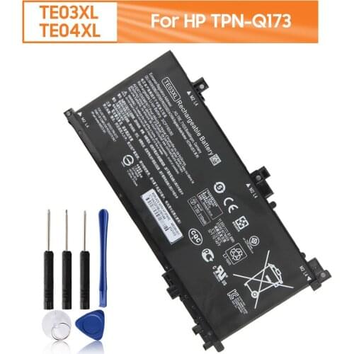 Replacement Battery TE03XL TE04XL For HP OMEN 15 TPN-Q173 HSTNN-UB7A 15-bc011TX 15-bc015TX AX017TX TPN-Q173 With Tool