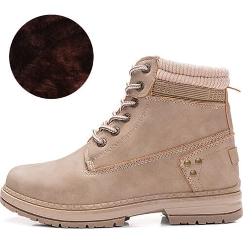 Women Boots Martin Ankle Boots Autumn Winter Shoes Woman High Quality Motorcycle Short Boot Ladies Booties Botas Mujer WSH4221