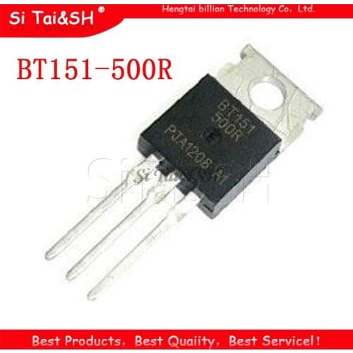 10PCS BT151-500R TO-220 BT151-500 TO220 BT151 new and original IC