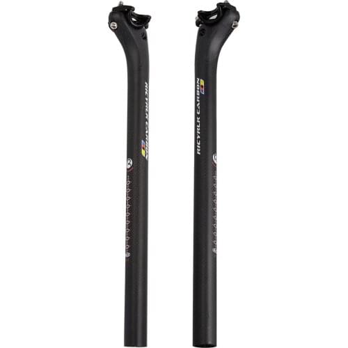 2020 Carbon Fiber Bicycle Seatpost MTB Seat Post Road Bike SeatPost Offset 20mm Bicycle parts.27.2/30.8/31.6*350/400mm