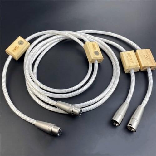 Audiophile XLR Balance Cable Nordost Odin 2 Silver Supreme Reference Interconnect Line for Amplifier CD Player