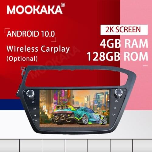 PX6 Android 10.0 4+128G Screen Car Multimedia DVD Player for Hyundai I20 2018 GPS Navigation Auto Audio Radio Stereo Head Unit