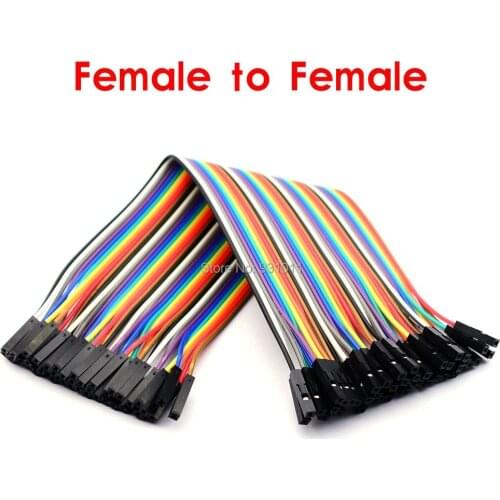Free Shipping 400pcs dupont cable jumper wire dupont line female to female dupont line 20cm 1P-1P IN STOCK