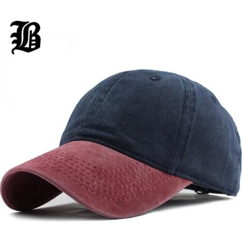 [FLB] 9 Mixed colors Washed Denim Snapback Hats Autumn Summer Men Women Baseball Cap Golf Sunblock Beisbol Casquette Hockey Caps