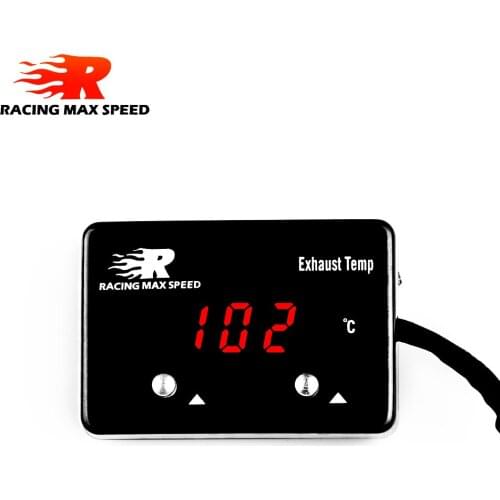 Free shipping Car Exhaust Temp Gauge Exhaust Gas Meter Digital With Sensor EXT Temperature Meter Turbo for 4WD Hilux Patrol EGT