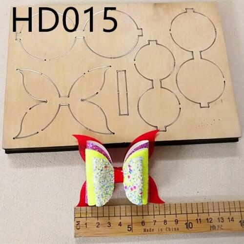 HD015 big bow cutting die wooden dies mould