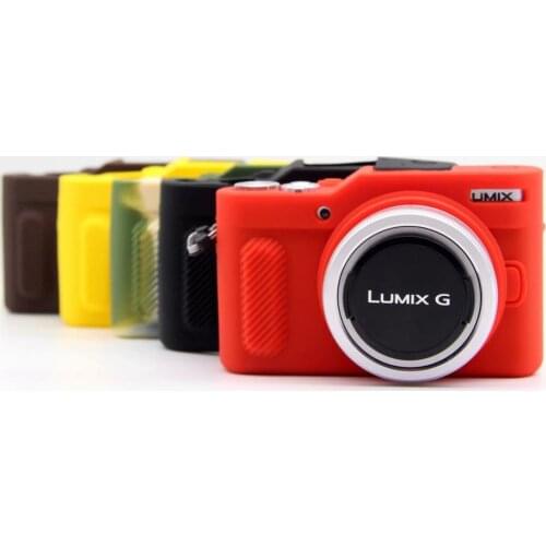 Nice Soft Silicone Rubber Camera Video Bag for Panasonic GF10 L-X10 LX10 GF-10 Camera case Protective Body Cover Skin