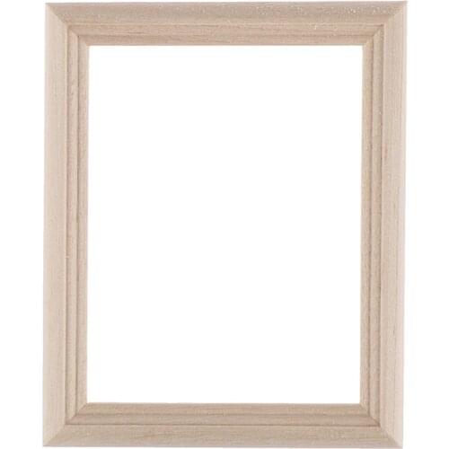 1Pcs Resin Photo Frame Simulation Furniture Model Toy For Children Doll House Decoration 1/12 Dollhouse Miniature Accessories