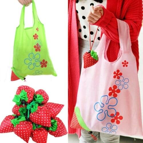 Portable Eco Recycle Reusable Supermarket Shopping Bags Folding Shopping Travel Handbag Tote Pouch Bag /BL1