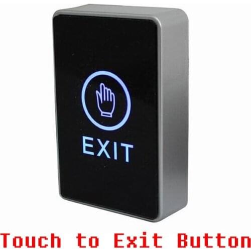 Touch Exit Button Infrared Sensor Door Switch for Access Contol
