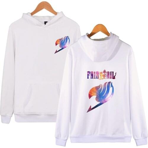 Famous Brand FAIRY TAIL Hoodie Funny Anime Cotton Hoodie FAIRY TAIL sweatshirt Men/Women Autumn Winter Clothing Pullovers