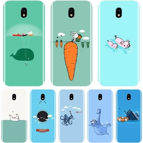 Back Cover For Samsung Galaxy J2 J5 J7 Prime J4 J6 J8 Plus 2018 Soft Silicone Pig Phone Case For Samsung J3 J5 J7 2015 2016 2017