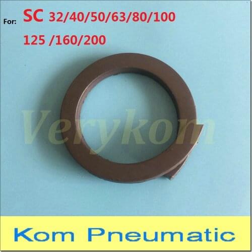 1PC Free Shipping Standard Air Cylinder Magnet Ring Use For SC 32 40 50 63 80 100 Bore Size Magnetic O-ring Clamp Airtac Type