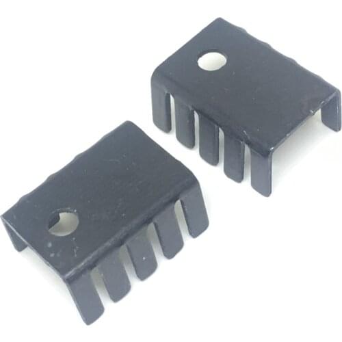 50pcs/lot HOT~~TO-220 19*15*10MM Aluminum heatsink 781radiator 7805 cooling product purchas