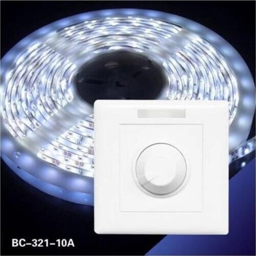 BC-321-10A PWM LED Dimmer knob style manual switch Constant voltage controller for LED light lamp DC12-DC24V
