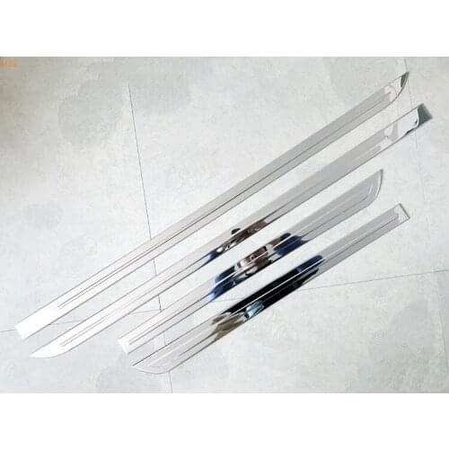 For Peugeot 301 2014-2018 High-quality stainless steel Body Decoration strip Anti-Rub protection Decoration Car styling