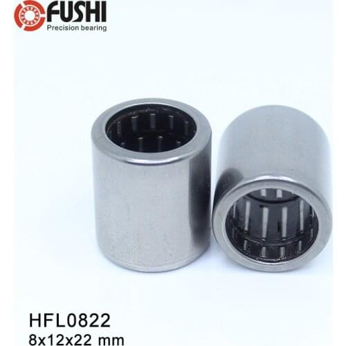 HFL0822 Bearing 8*12*22 mm ( 5 PCS ) Drawn Cup Needle Roller Clutch Needle Bearing