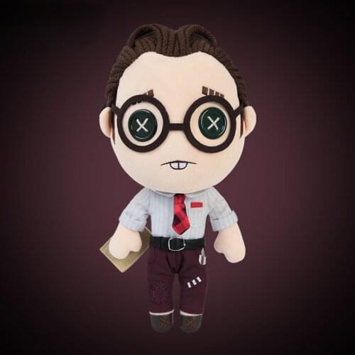 Kawaii Anime Plushies Game Identity V Lawyer Freddy Riley Cosplay Change Suit Plush Doll Kawaii Dress Up Stuffed Toy Doll Gifts