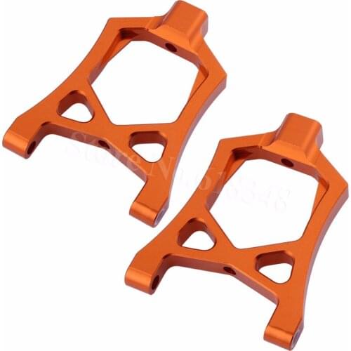 Aluminum Front Upper Suspension Arms Set (L/R) For 1/5 HPI Baja 5B 5SC 5T 5R SS T1000 KM ROVAN 85400 Hop-Up Parts