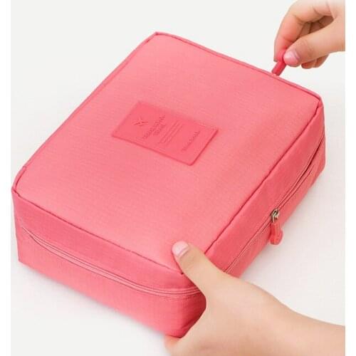 Multifunction Man Women Makeup Bag Oxford Cosmetic Bag Beauty Case Make Up Organizer Toiletry Bag Kits Storage Travel Wash Pouch