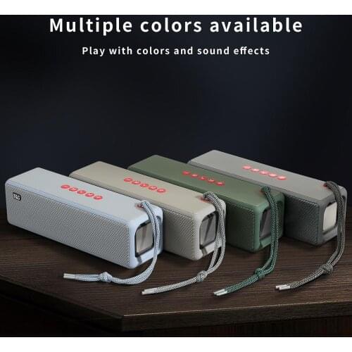 2021new High Power Soundbar Music Center Wireless Sound System Portable Bluetooth Speaker HiFi Subwoofer For Computer Speakers