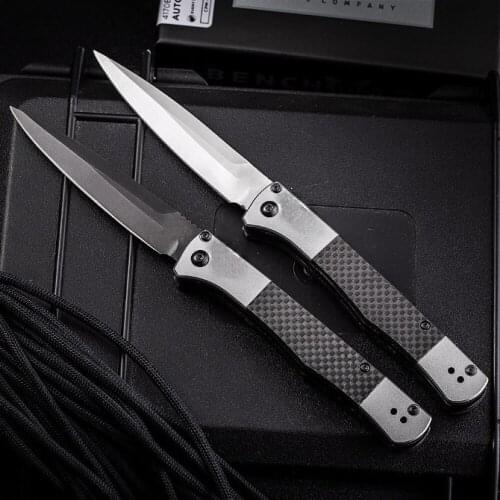 Foldng Knfe Butterfly Ltalian Mafia 4170BK S90v Sharp Blade Aluminum Carbon Fiber Handle Camping Hunting Outdoor Pocket EDC Tool