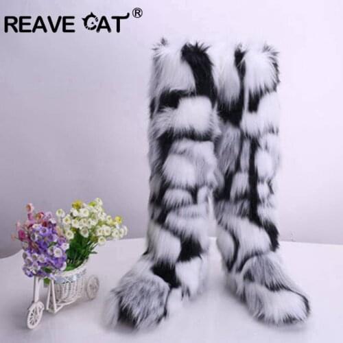 Зимние сапоги REAVE CAT China At AliExpress