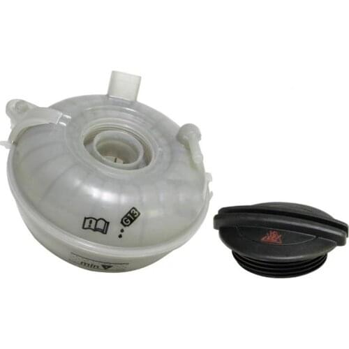 RWSYPL Coolant Storage Reservoir Expansion Tank Compensation Tank + Cap For Golf 7 MK7 Tiguan Passat B8 Touran A3 8P 5QD121407B