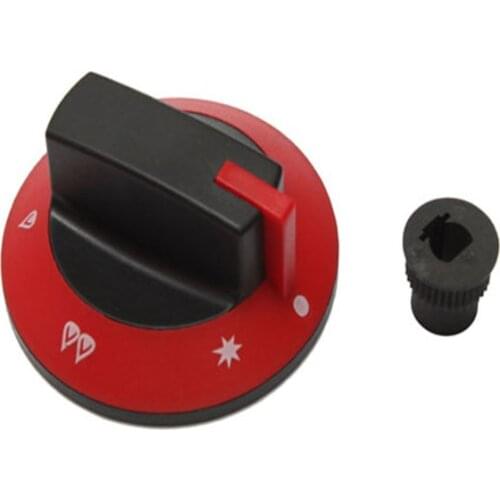 EARTH STAR 68MM Plastic RED BBQ temperature control Knob Insert D diameter 8.3mm for 8mm valve shaft promotion price