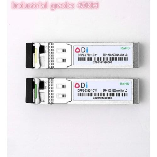 SFP 10G LC 40KM 1270nm/1330nm Industrial grade Single Fiber SFP Optical Module SFP Transceiver Industrial grade -40-85 Celsius