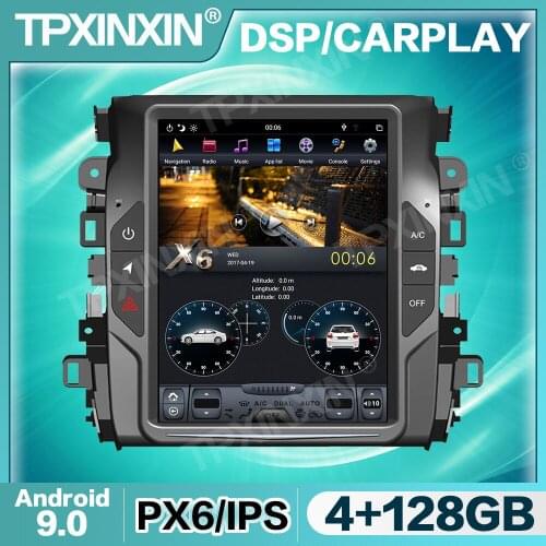 Tesla IPS Vertical Screen Android 10 For Honda Avancier 2017-2018 Car Radio Multimedia Video Recorder DVD Player Navigation GPS