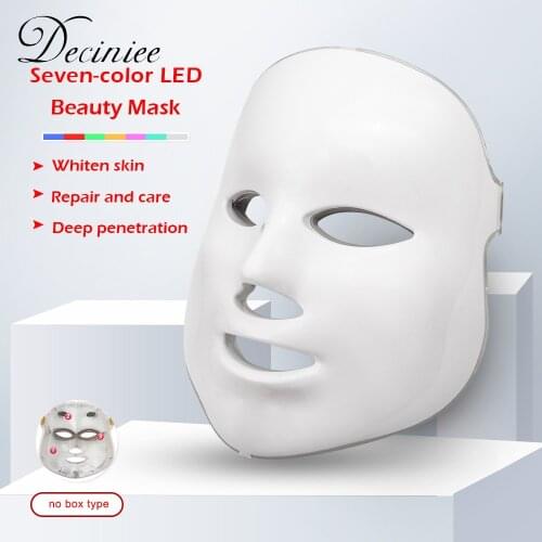 7 colors Led Therapy Masks Light Therapy Photon Led Facial Mask Korean Skin Anti Wrinkle Care Therapy Acne Beauty Tighten Spa
