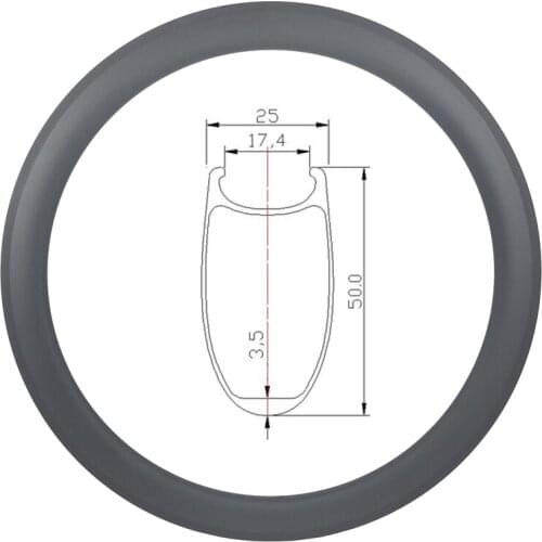 700c 50mm clincher U shape road V brake carbon rim 25mm wide 18 20 24 28 32 holes basalt brake track 3K Twill 12k 6k Twill matte