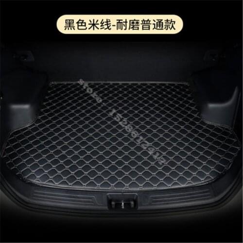 Car styling for Volkswagen Tiguan 2010-2017 3D three-dimensional PU tail box protective carpet pad trunk luggage pad