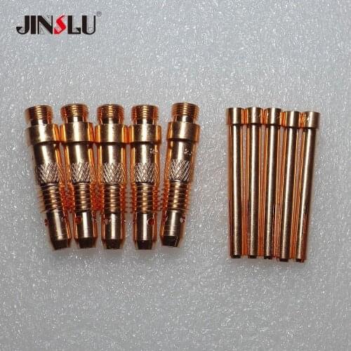 TIG Collet Collet Body Tungsten Electrode Holder TIG Parts for WP-17 WP-18 WP-26 TIG Torch
