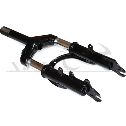 12 inch Front Suspension Fork For Brake Disc Alloy Steel Holder motorcycle MTB Bicycle Electric Scooter Front Tube Shock