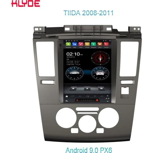 KD-97015 KLYDE Radio Audio 9.7 Touch Screen Android 9 tesla Car DVD Stereo multimedia Player GPS car video for TIIDA 2008-2011